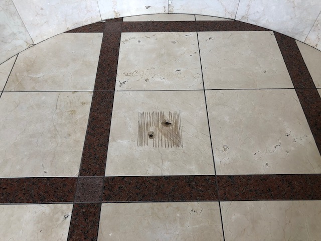 大理石張替え前