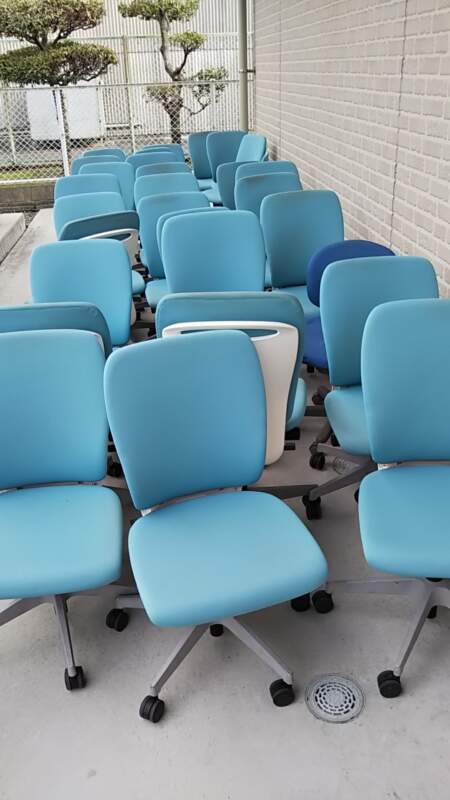 事務椅子クリーニング