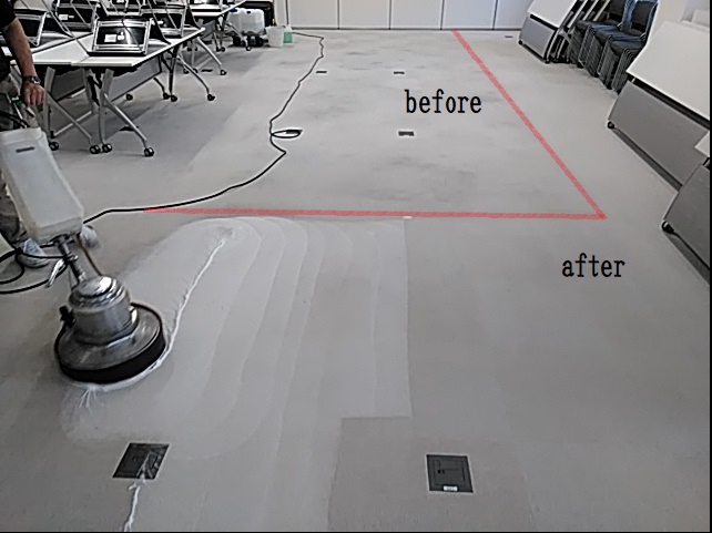 カーペットクリーニング