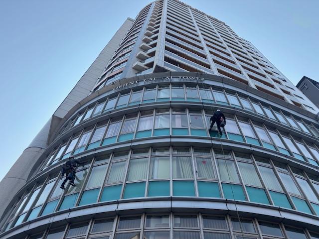 ガラスクリーニング