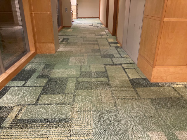 カーペットクリーニング前