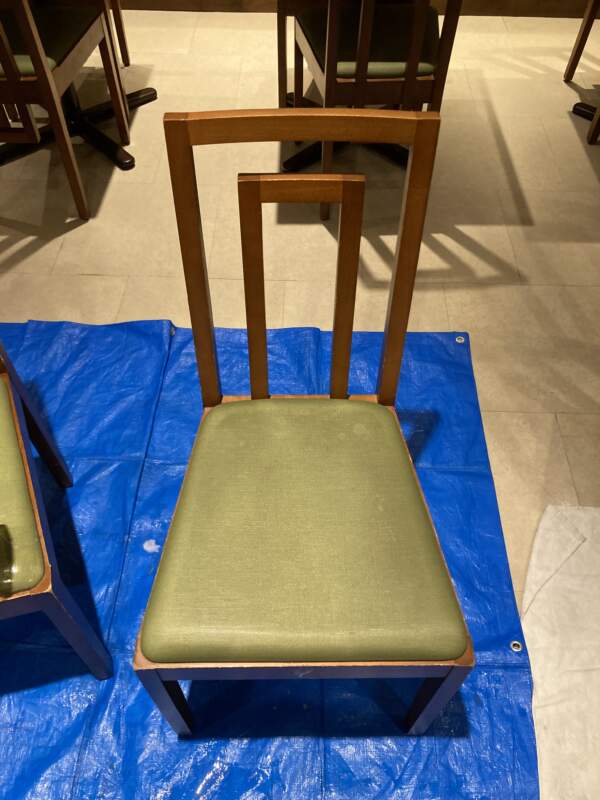 椅子クリーニンング