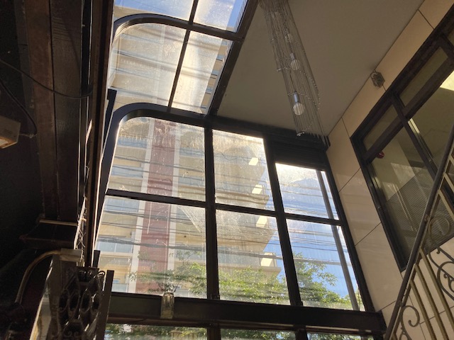 ガラスクリーニング