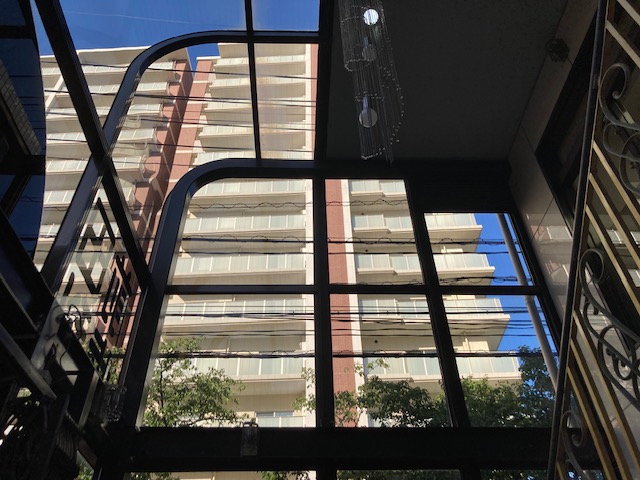 ガラスクリーニング