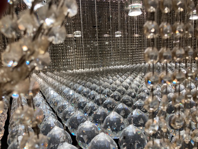 シャンデリアクリーニング