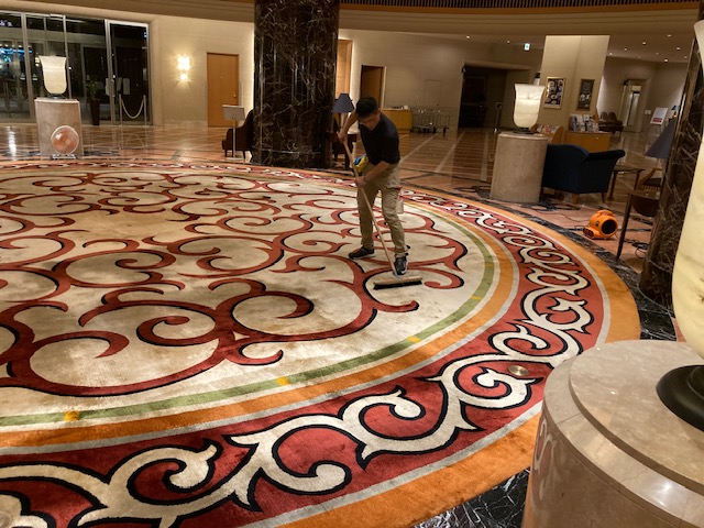 カーペットクリーニング