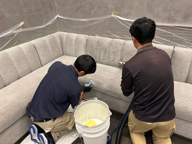 ソファークリーニング
