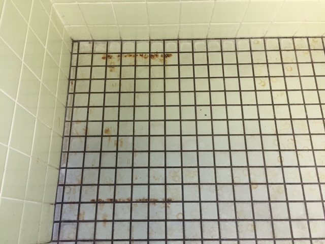 タイル清掃　浴室.JPG